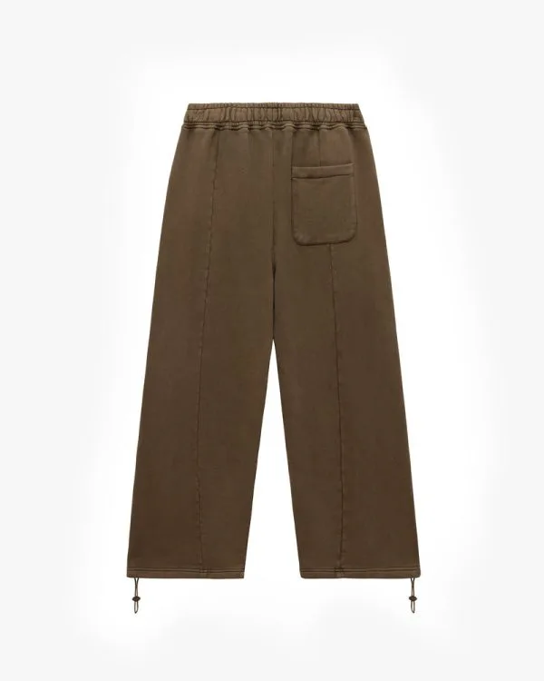 ACID WASHED JOGGER BROWN - Pantalons & Jorts - streetwear Avenue Wear