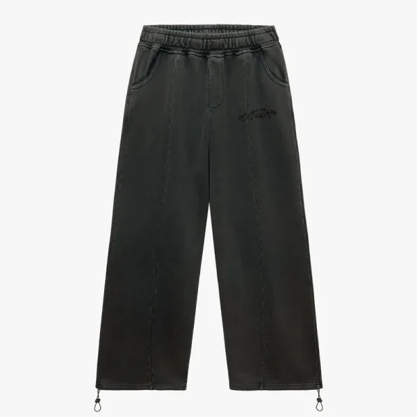 Acid washed jogger dark grey - Avenue Wear