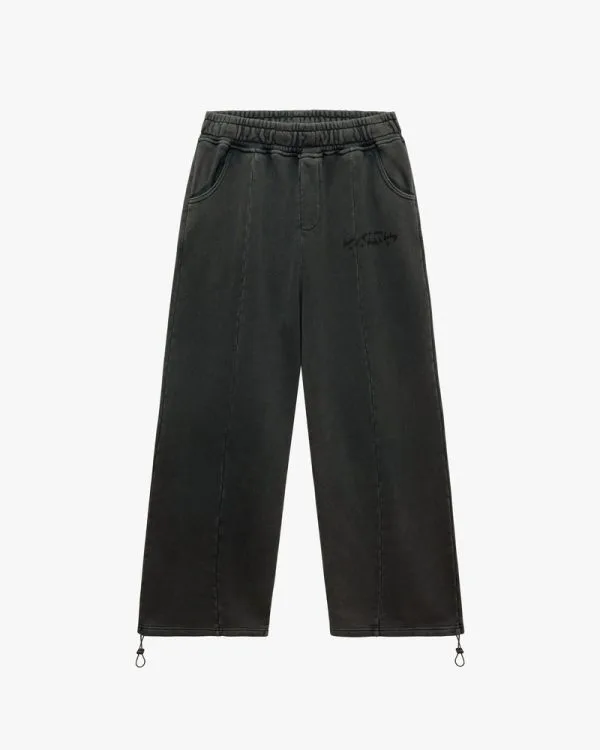 Acid washed jogger dark grey - Avenue Wear