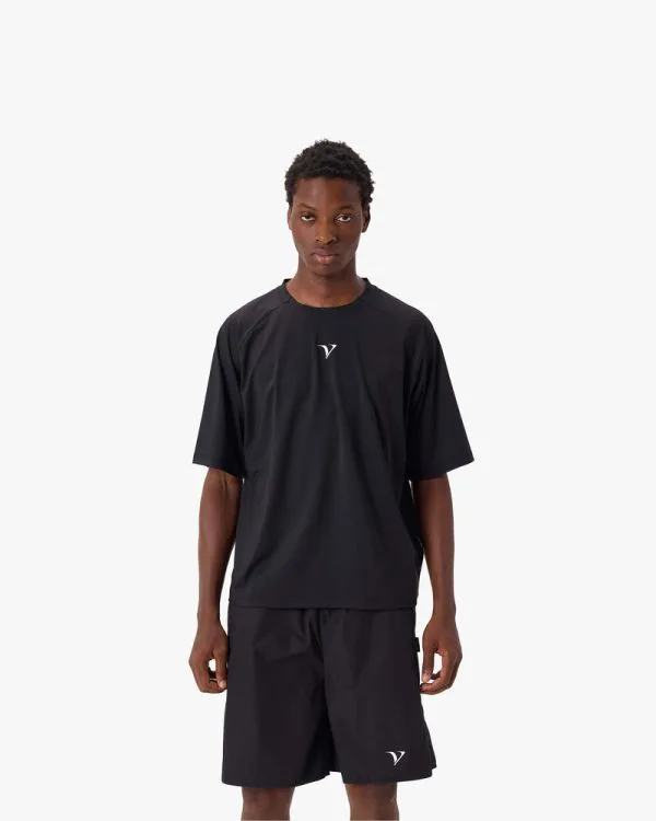 ACTIVEWEAR BOXY TEE BLACK - T-Shirts - streetwear Avenue Wear