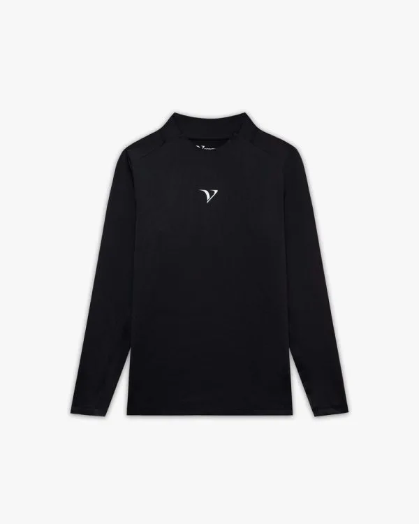 Activewear compression longsleeve black - Avenue Wear