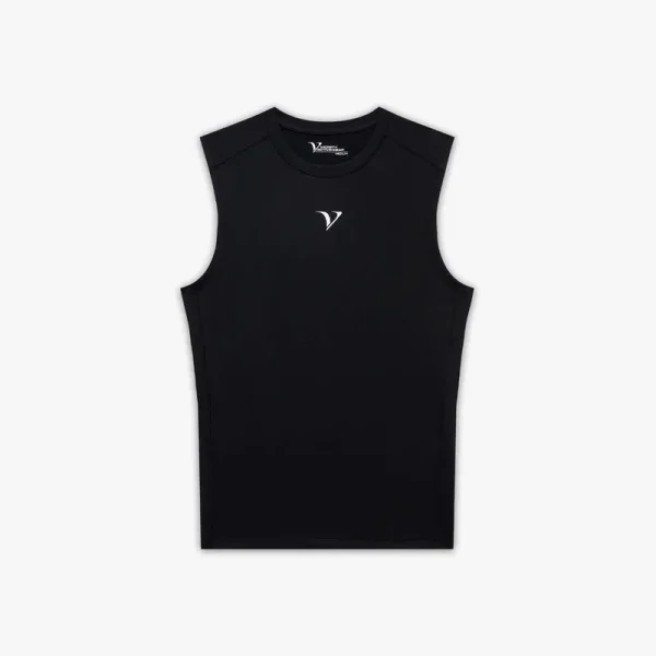 Activewear compression tanktop black - Avenue Wear
