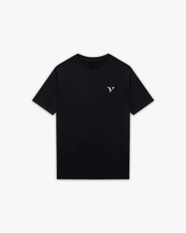 Activewear compression tee black - Avenue Wear