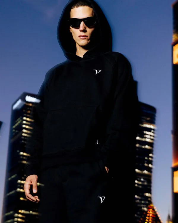 ACTIVEWEAR HOODIE BLACK - Sweats & Hoodies - streetwear Avenue Wear