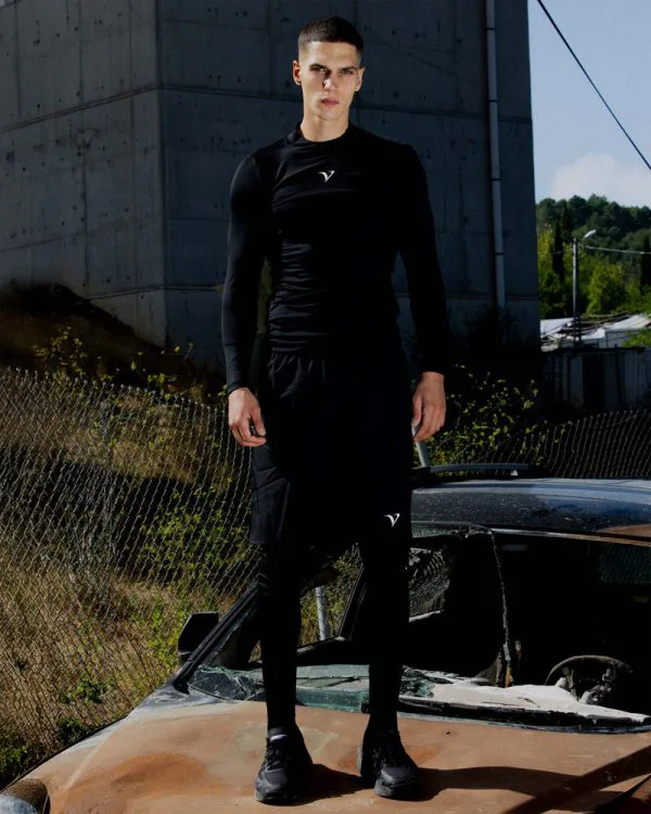 ACTIVEWEAR LEGGINGS BLACK - Pantalons & Jorts - streetwear Avenue Wear
