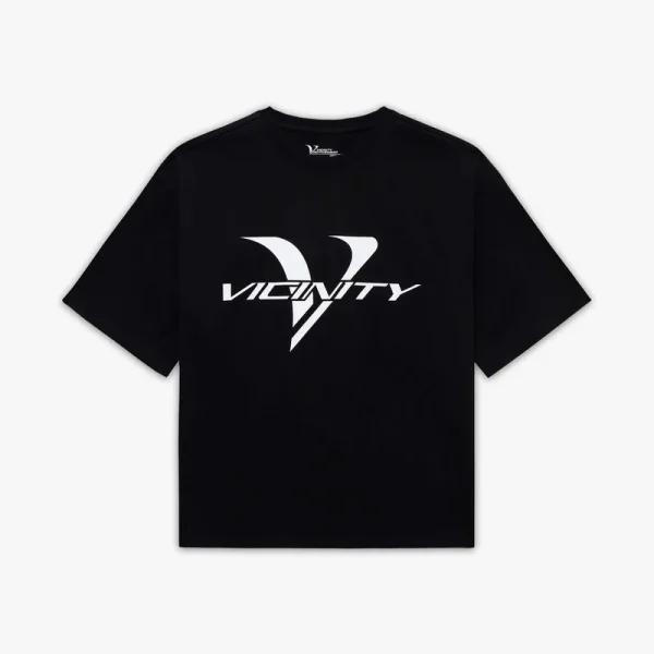 Activewear logo tee black - Avenue Wear