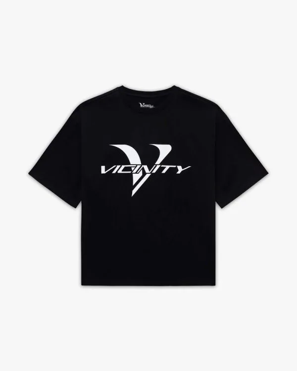 Activewear logo tee black - Avenue Wear