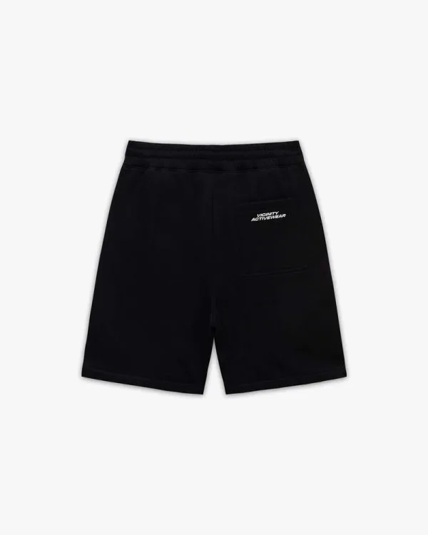 ACTIVEWEAR SHORTS BLACK - Pantalons & Jorts - streetwear Avenue Wear