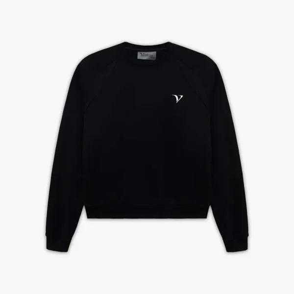 Activewear sweater black - Avenue Wear