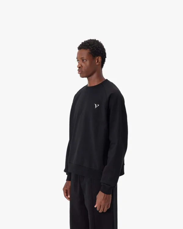 ACTIVEWEAR SWEATER BLACK - Sweats & Hoodies - streetwear Avenue Wear