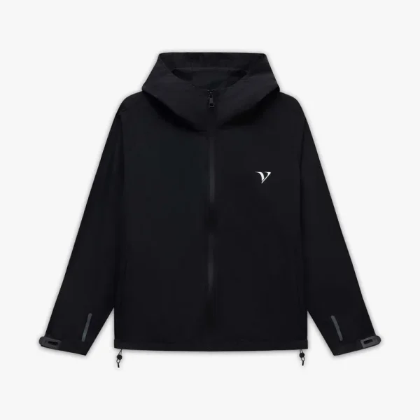 Activewear track jacket black - Avenue Wear