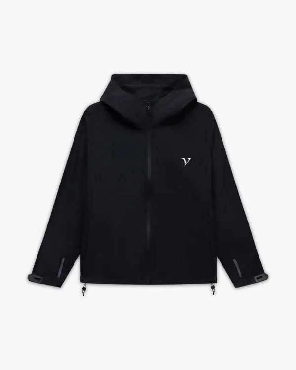 Activewear track jacket black - Avenue Wear
