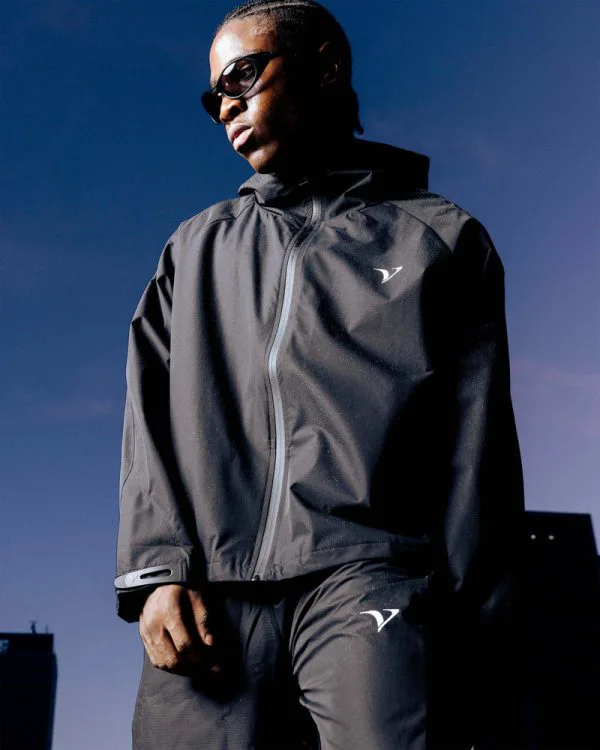 ACTIVEWEAR TRACK JACKET BLACK - Vestes - streetwear Avenue Wear
