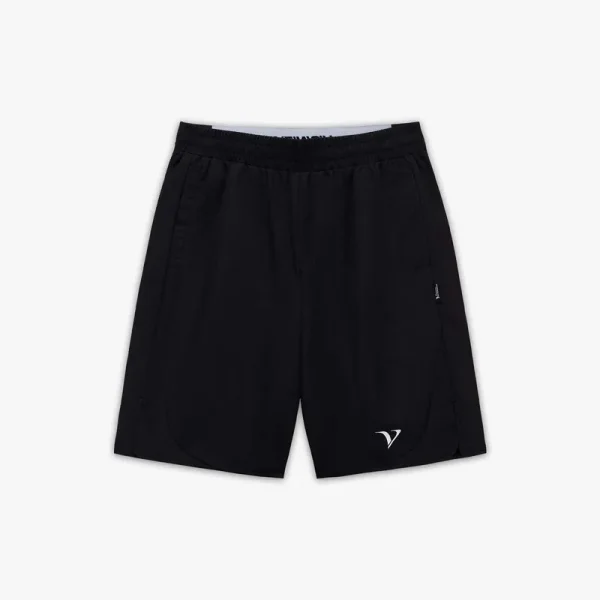 Activewear track shorts black - Avenue Wear