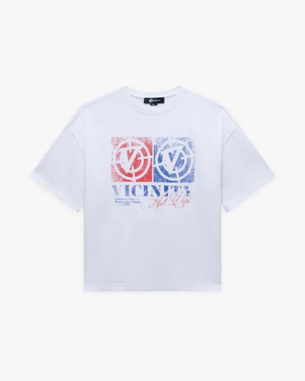 Agency tee white - Avenue Wear