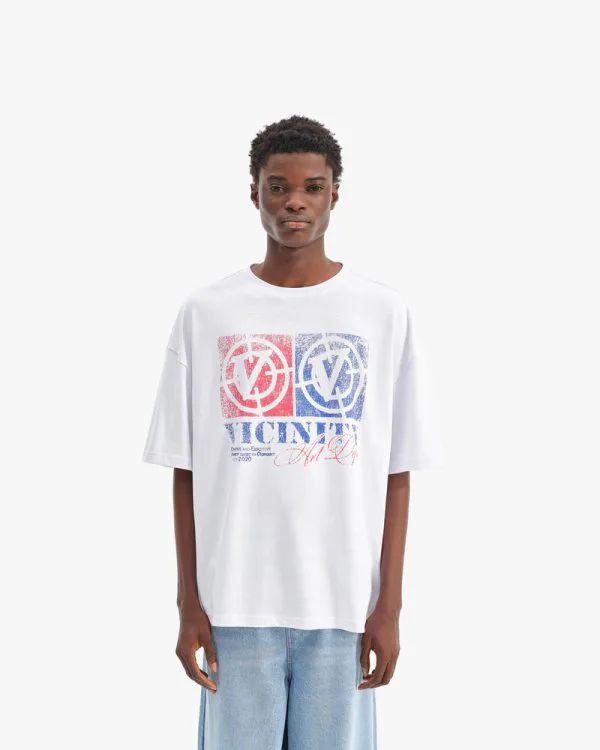 AGENCY TEE WHITE - Sweats & Hoodies - streetwear Avenue Wear