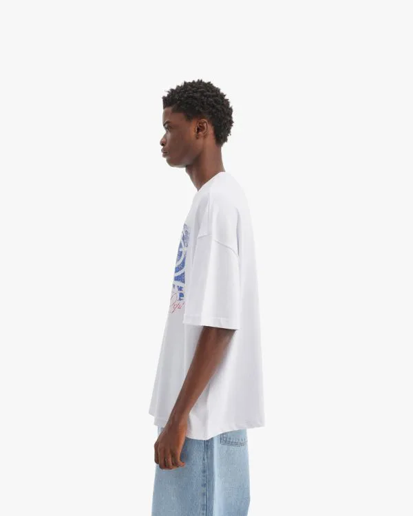 AGENCY TEE WHITE - Sweats & Hoodies - streetwear Avenue Wear