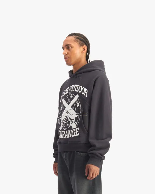 AKIMBO HOODIE DARK GREY - Sweats & Hoodies - streetwear Avenue Wear