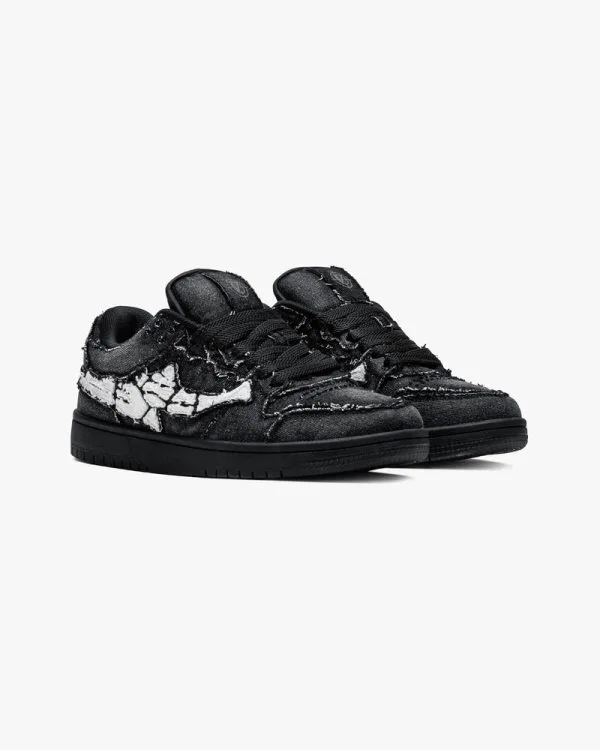 AKIMBO LOWS "ASPHALT BLACK" - Sneakers & Slides - streetwear Avenue Wear