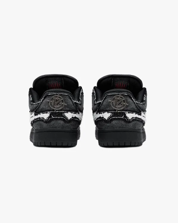 AKIMBO LOWS "ASPHALT BLACK" - Sneakers & Slides - streetwear Avenue Wear