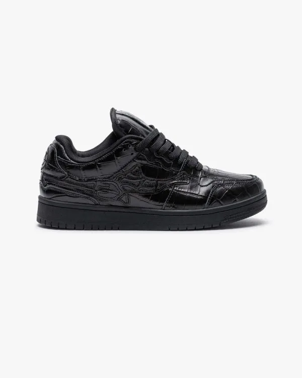 Akimbo lows black croco - Avenue Wear