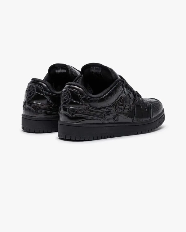 AKIMBO LOWS "BLACK CROCO" - Sneakers & Slides - streetwear Avenue Wear