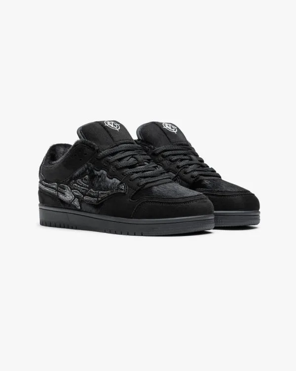 AKIMBO LOWS "BLACK PANTHER" - Sneakers & Slides - streetwear Avenue Wear