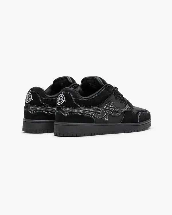 AKIMBO LOWS "BLACK PHANTOM" - Sneakers & Slides - streetwear Avenue Wear