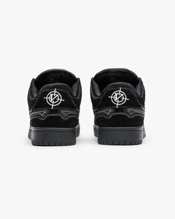 AKIMBO LOWS "BLACK PHANTOM" - Sneakers & Slides - streetwear Avenue Wear