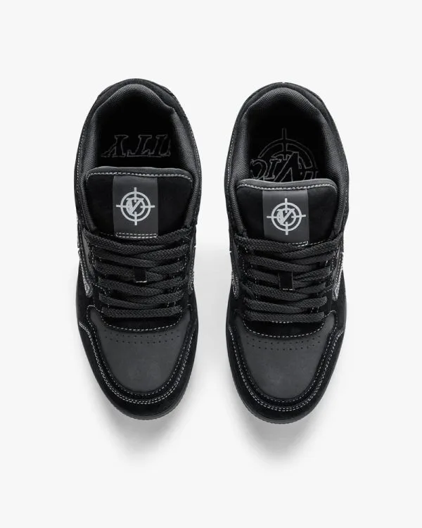 AKIMBO LOWS "BLACK PHANTOM" - Sneakers & Slides - streetwear Avenue Wear