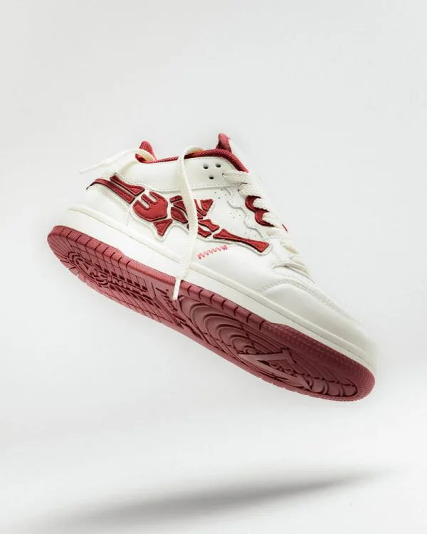 AKIMBO LOWS "CRIMSON RED" - Sneakers & Slides - streetwear Avenue Wear