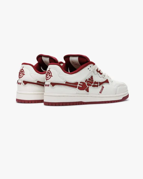 AKIMBO LOWS "CRIMSON RED" - Sneakers & Slides - streetwear Avenue Wear