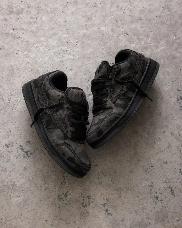 AKIMBO LOWS "DARK CAMO" - Sneakers & Slides - streetwear Avenue Wear