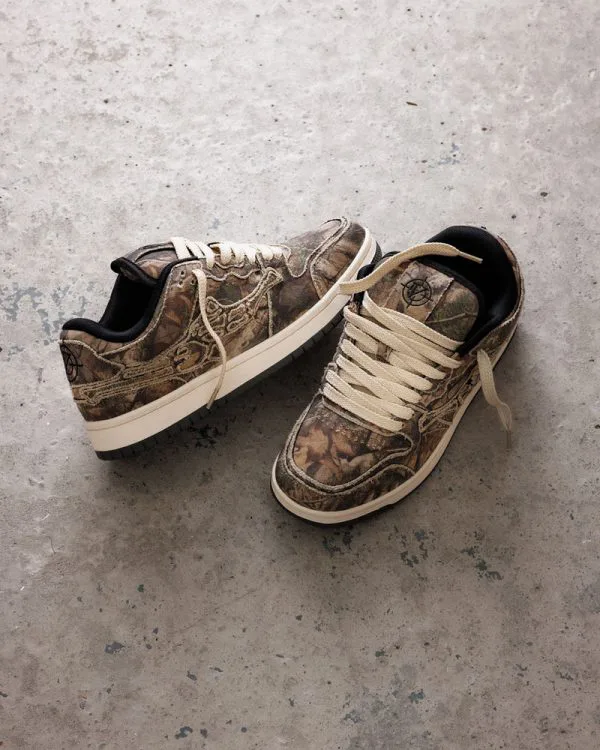 AKIMBO LOWS "FOREST CAMO" - Sneakers & Slides - streetwear Avenue Wear