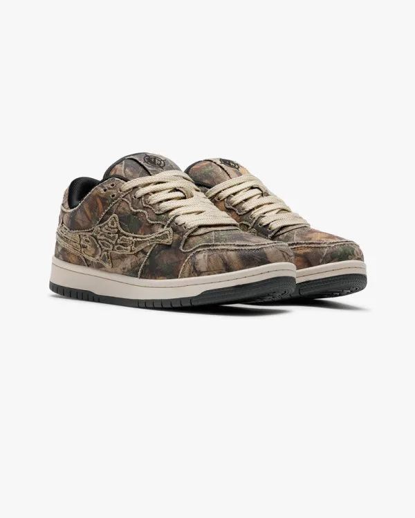 AKIMBO LOWS "FOREST CAMO" - Sneakers & Slides - streetwear Avenue Wear