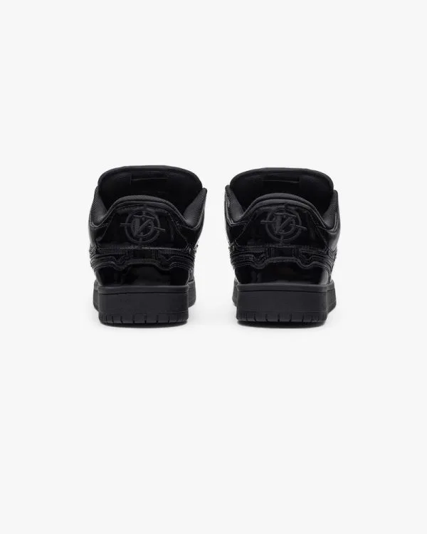 AKIMBO LOWS "GLOSSY BLACK" - Sneakers & Slides - streetwear Avenue Wear