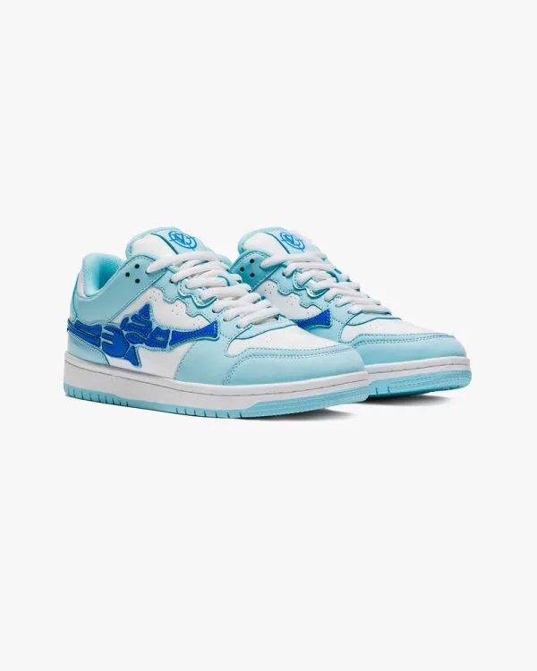 AKIMBO LOWS "GLOSSY BLUE" - Sneakers & Slides - streetwear Avenue Wear