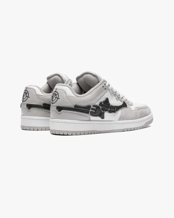 AKIMBO LOWS "GLOSSY GREY" - Sneakers & Slides - streetwear Avenue Wear