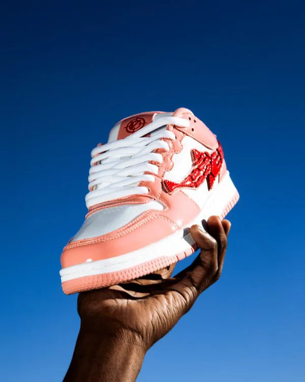 AKIMBO LOWS "GLOSSY RED" - Sneakers & Slides - streetwear Avenue Wear