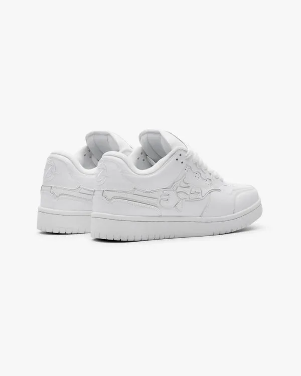 AKIMBO LOWS "GLOSSY WHITE" - Sneakers & Slides - streetwear Avenue Wear