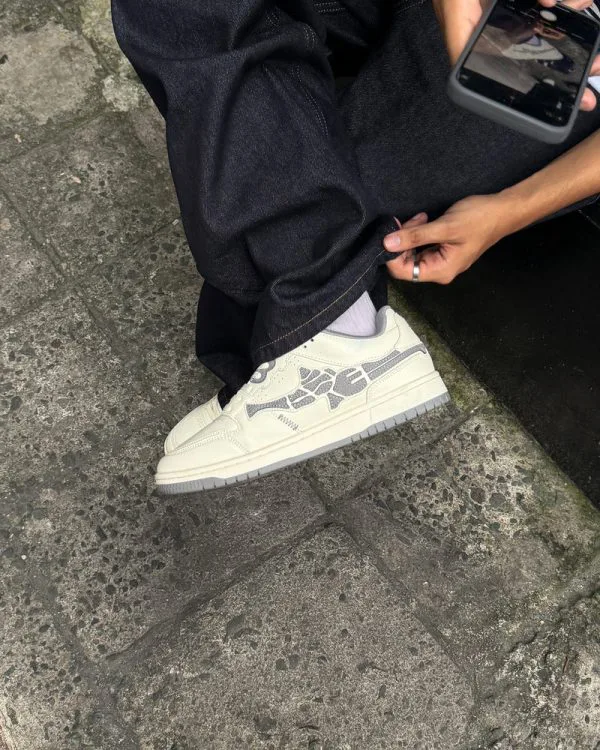 AKIMBO LOWS "IRON GRAY" - Sneakers & Slides - streetwear Avenue Wear