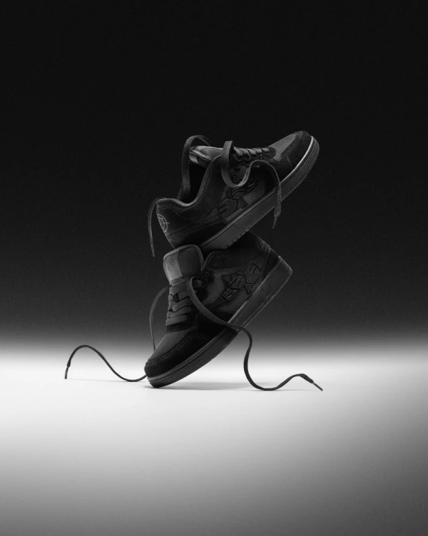 AKIMBO LOWS "NOIR" - Sneakers & Slides - streetwear Avenue Wear