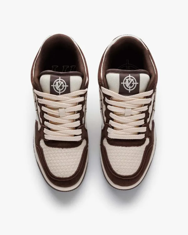 AKIMBO LOWS "ROMBO BROWN" - Sneakers & Slides - streetwear Avenue Wear