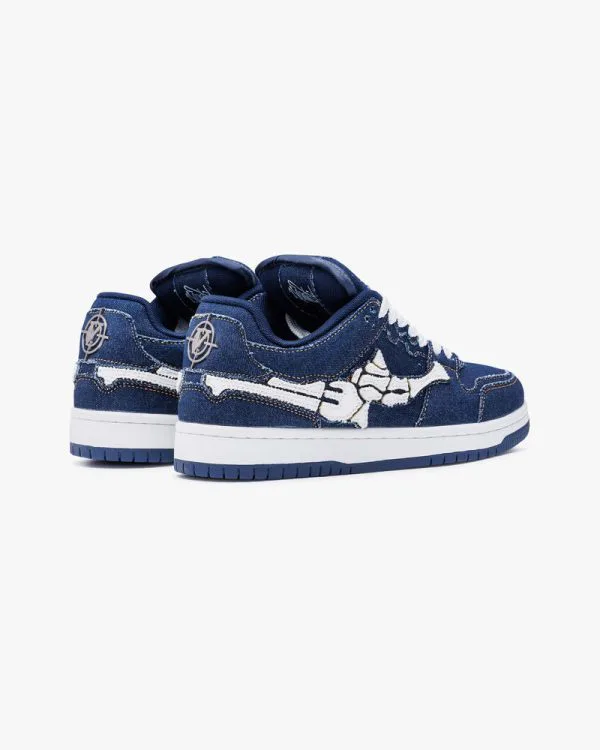 AKIMBO LOWS "SELVEDGE DENIM BLUE" - Sneakers & Slides - streetwear Avenue Wear