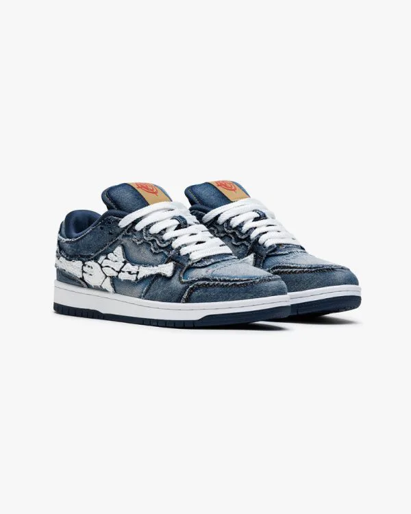 AKIMBO LOWS "SERGE BLUES" - Sneakers & Slides - streetwear Avenue Wear