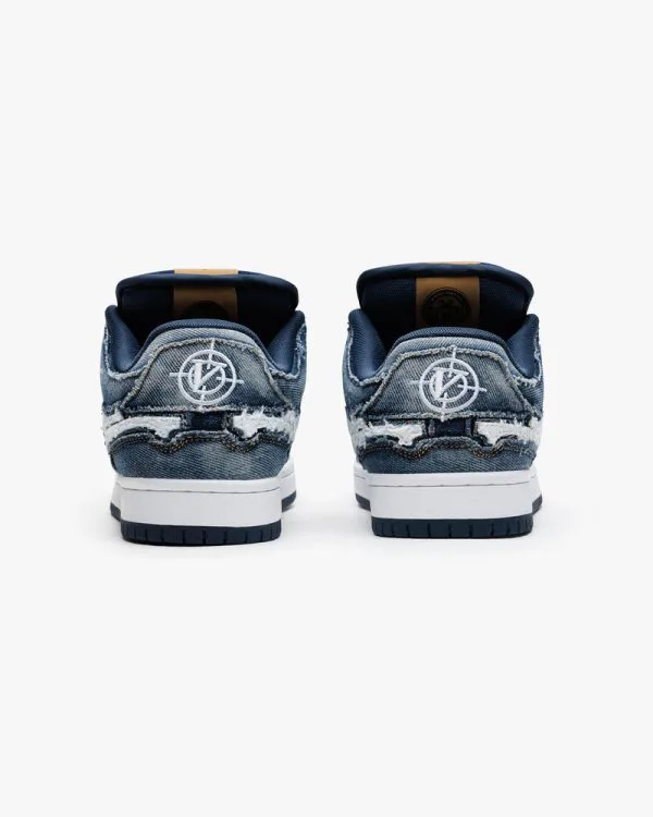 AKIMBO LOWS "SERGE BLUES" - Sneakers & Slides - streetwear Avenue Wear