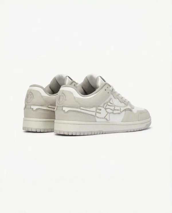 AKIMBO LOWS "STONE GREY" - Sneakers & Slides - streetwear Avenue Wear