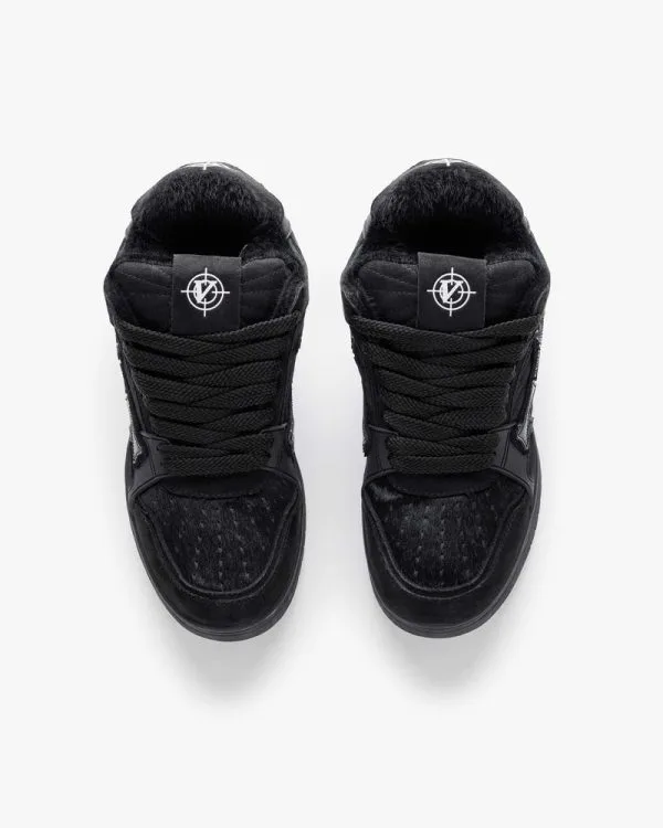 AKIMBO LOWS V2 "BLACK PANTHER" - Sneakers & Slides - streetwear Avenue Wear