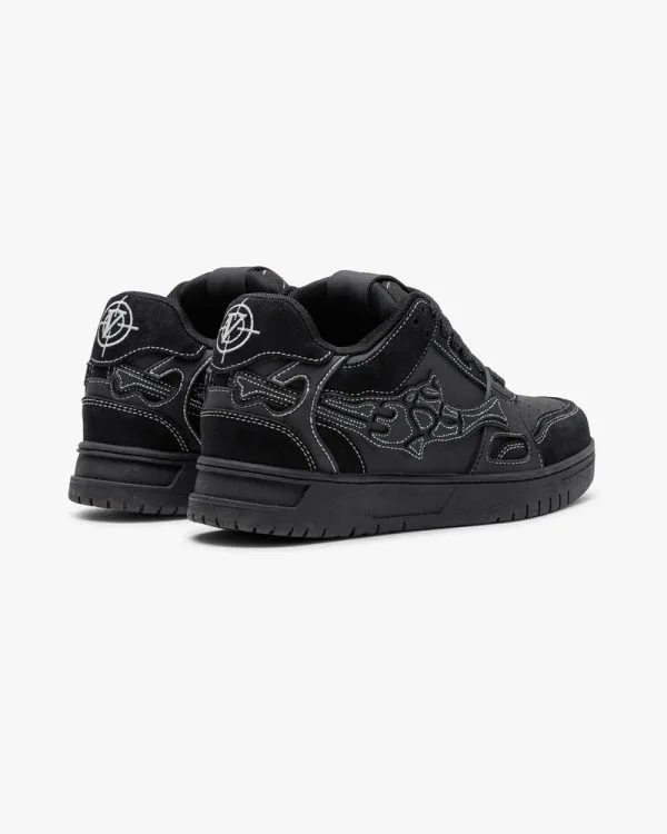 AKIMBO LOWS V2 "BLACK PHANTOM" - Sneakers & Slides - streetwear Avenue Wear