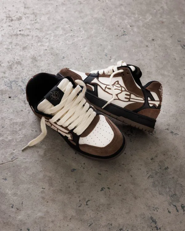 AKIMBO LOWS V2 "DARK MOCHA" - Sneakers & Slides - streetwear Avenue Wear